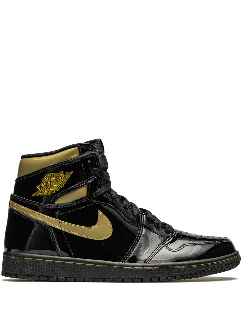 Jordan 1 high metallic gold