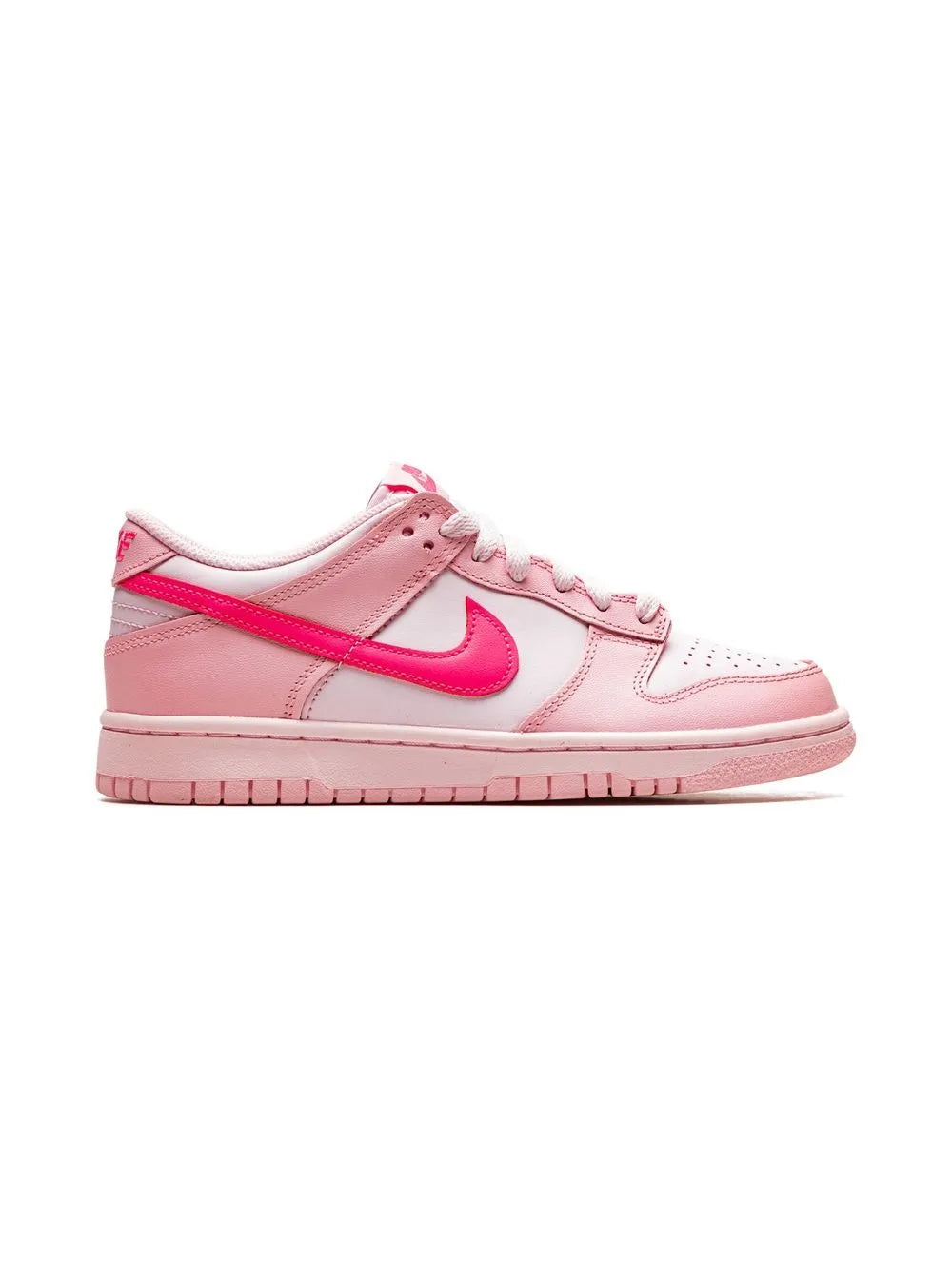 Dunk low triple pink