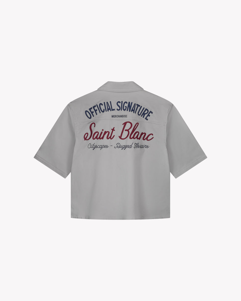 SAINT BLANC BOXY CHAIN OVERSHIRT