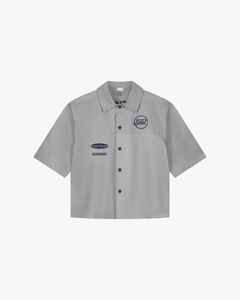 SAINT BLANC BOXY CHAIN OVERSHIRT