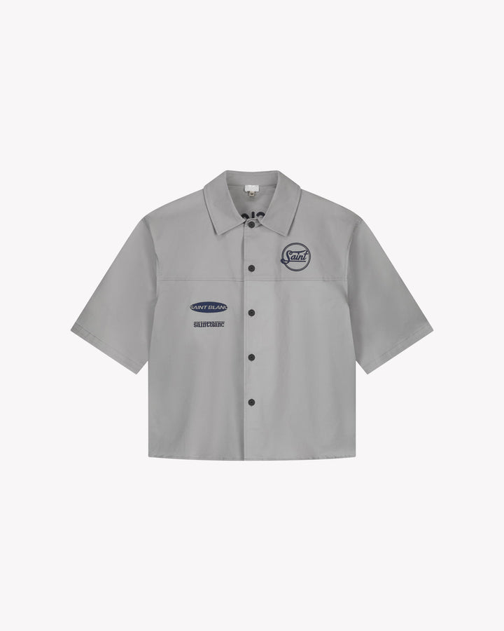 SAINT BLANC BOXY CHAIN OVERSHIRT