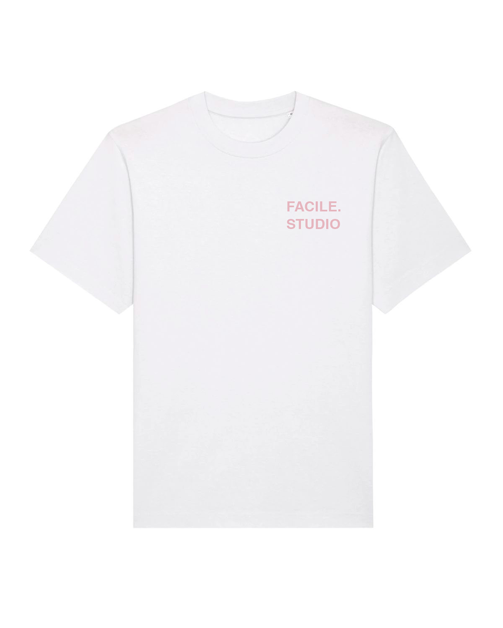 Facilestudio Tee - White Pink