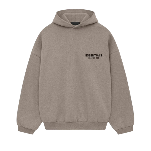 FEAR OF GOD ESSENTIALS FW24 HEATHER GREY HOODIE