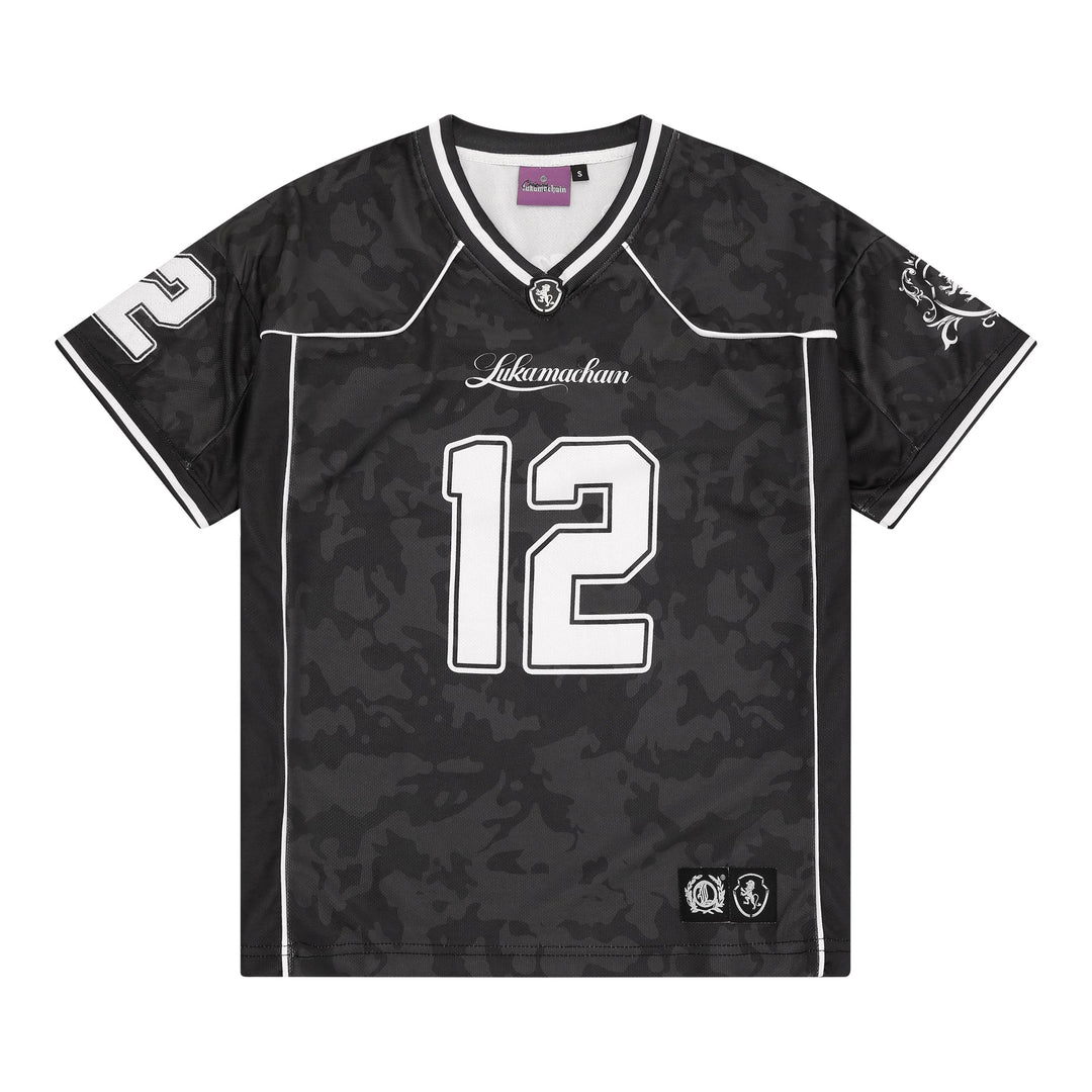 CAMO JERSEY BLACK