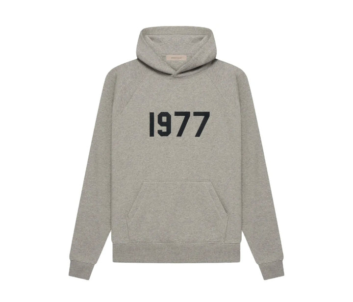 Essentials 1977 Dark Oatmeal Hoodie