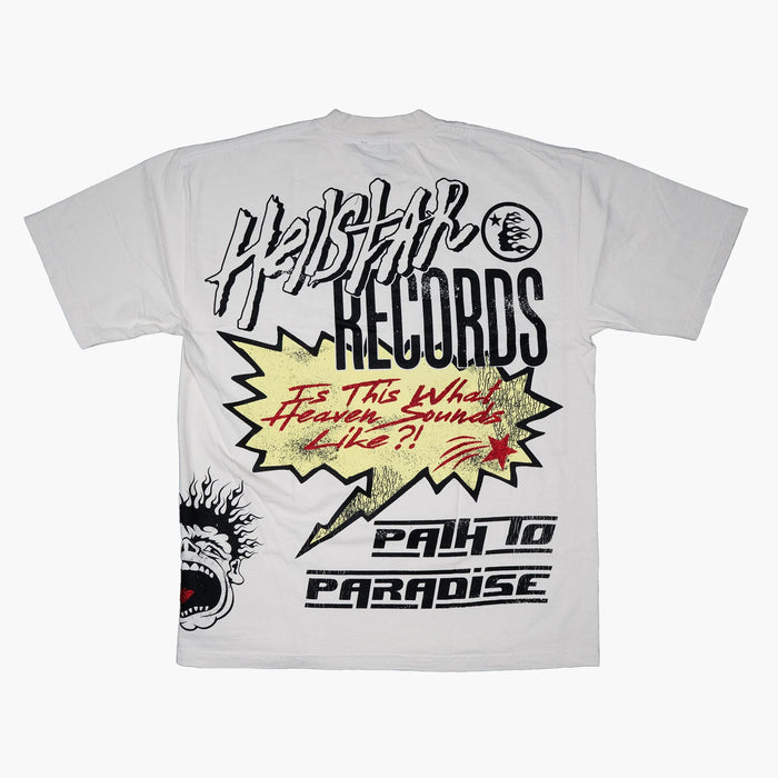 Hellstar Records Shirt, White