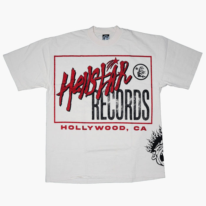 Hellstar Records Shirt, White