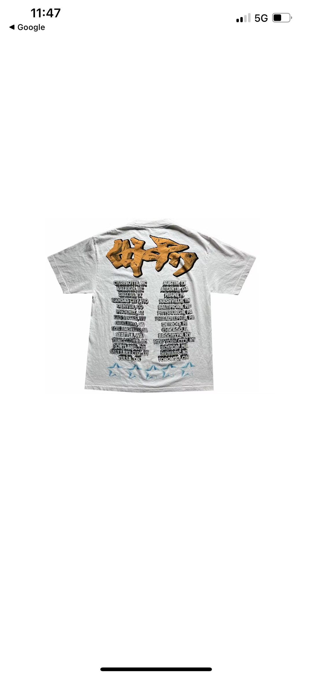 Travis scott utopia tour skitzo circus maximus tee
