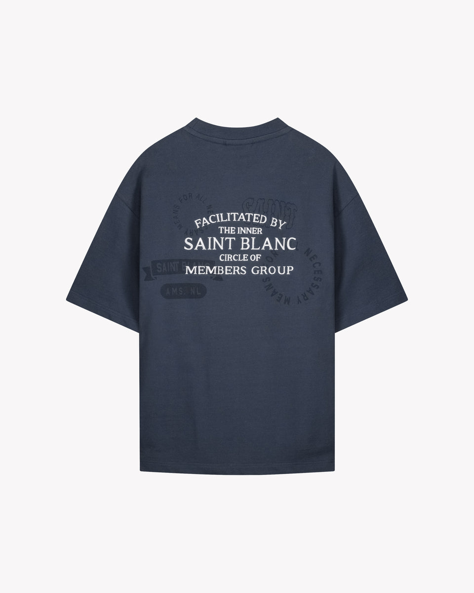 SAINT BLANC INNER CIRCLE T-SHIRT BLUE