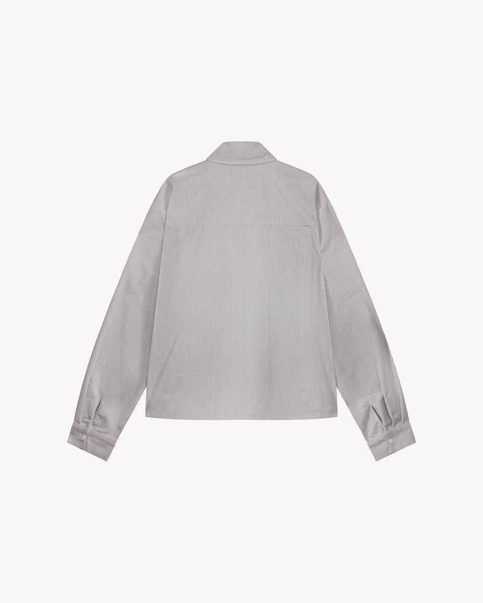 SAINT BLANC APPLIQUE BUTTON SHIRT