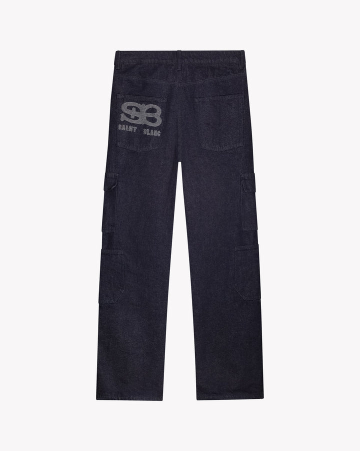 SAINT BLANC MULTI POCKET SCRIPT JEANS