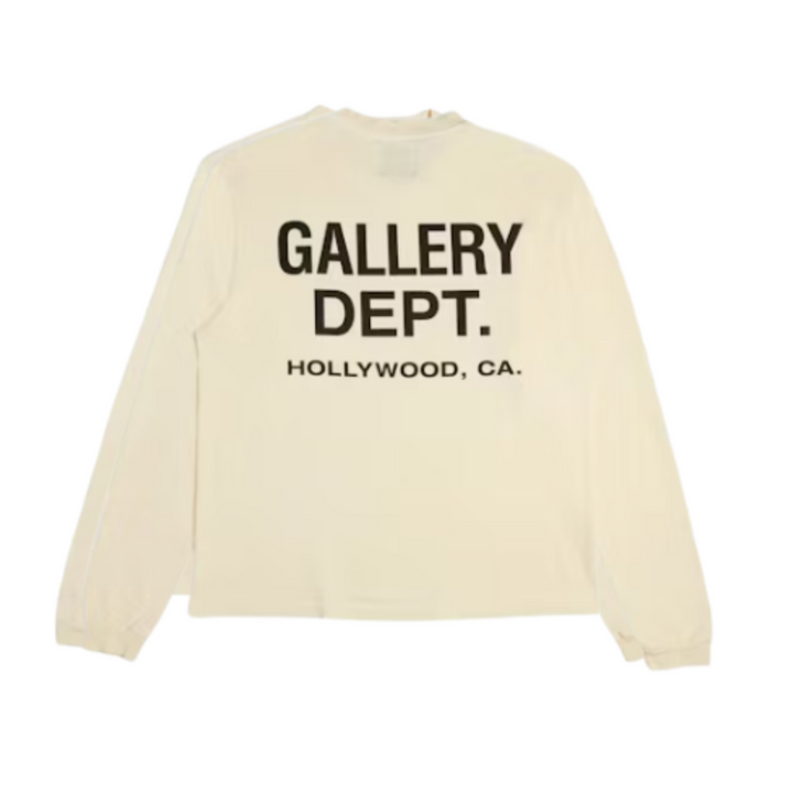 Gallery Dept. Souvenir L/S T-shirt Cream