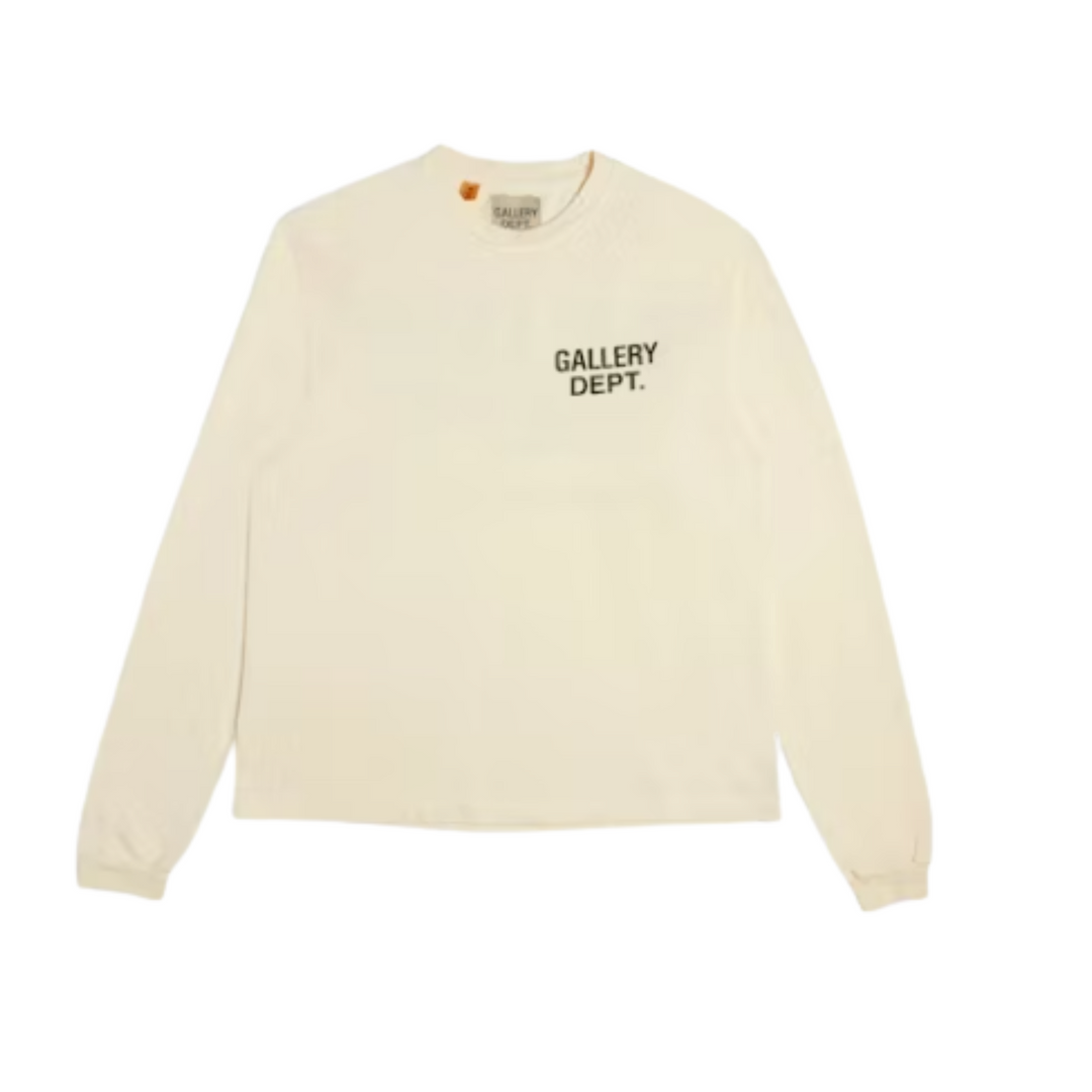 Gallery Dept. Souvenir L/S T-shirt Cream