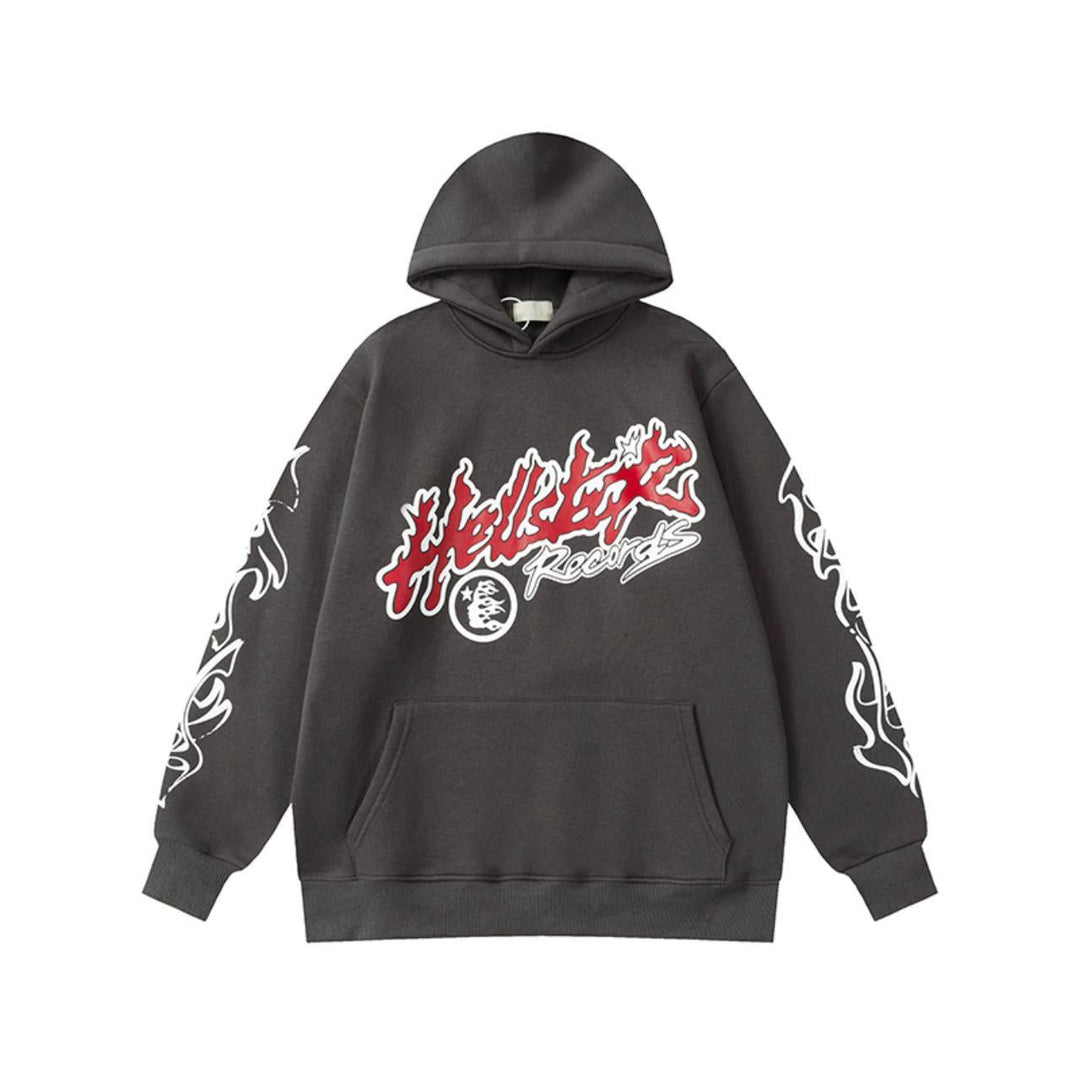 Hellstar Records Tour Hoodie, Black