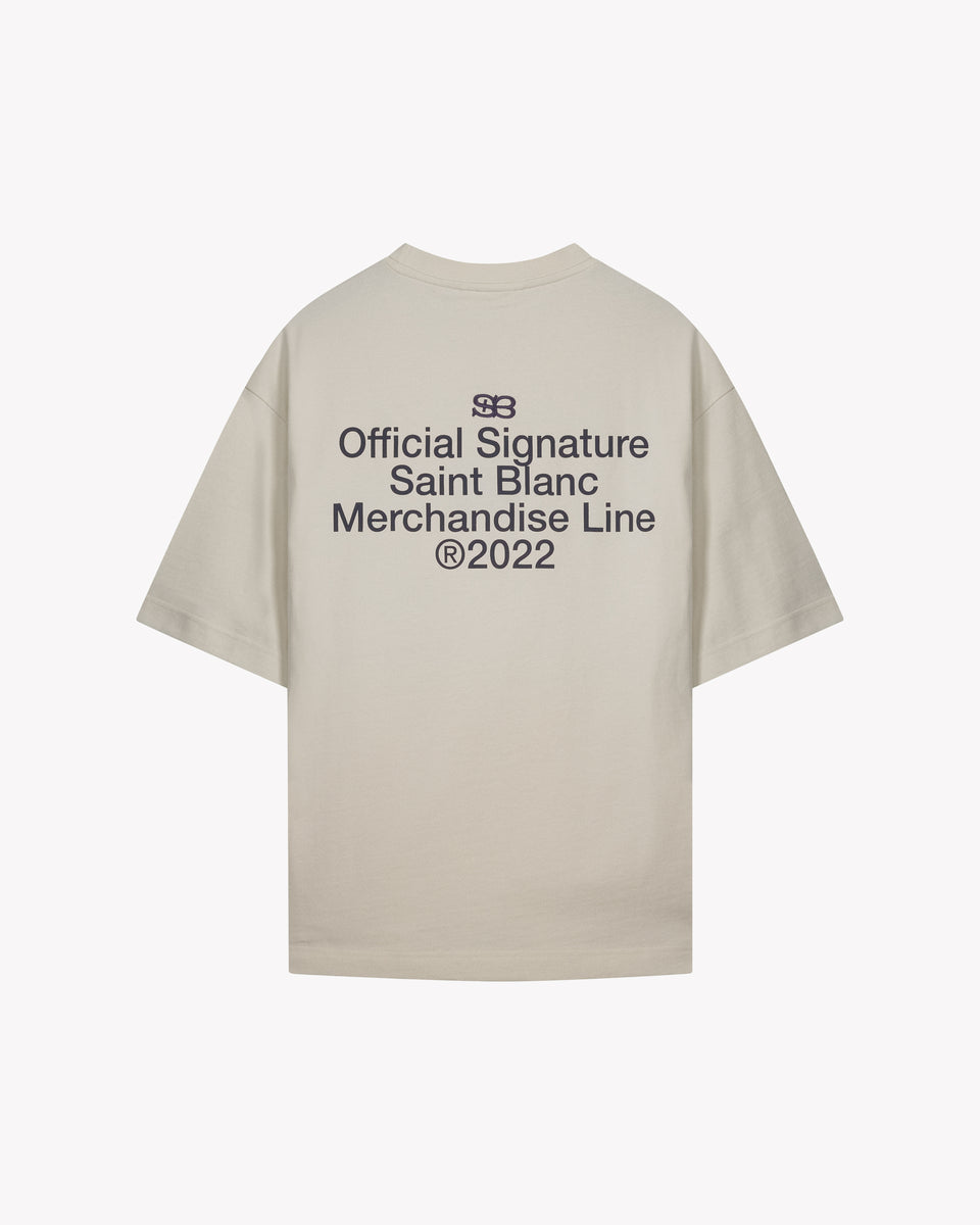 SAINT BLANC MONOGRAM T-SHIRT
