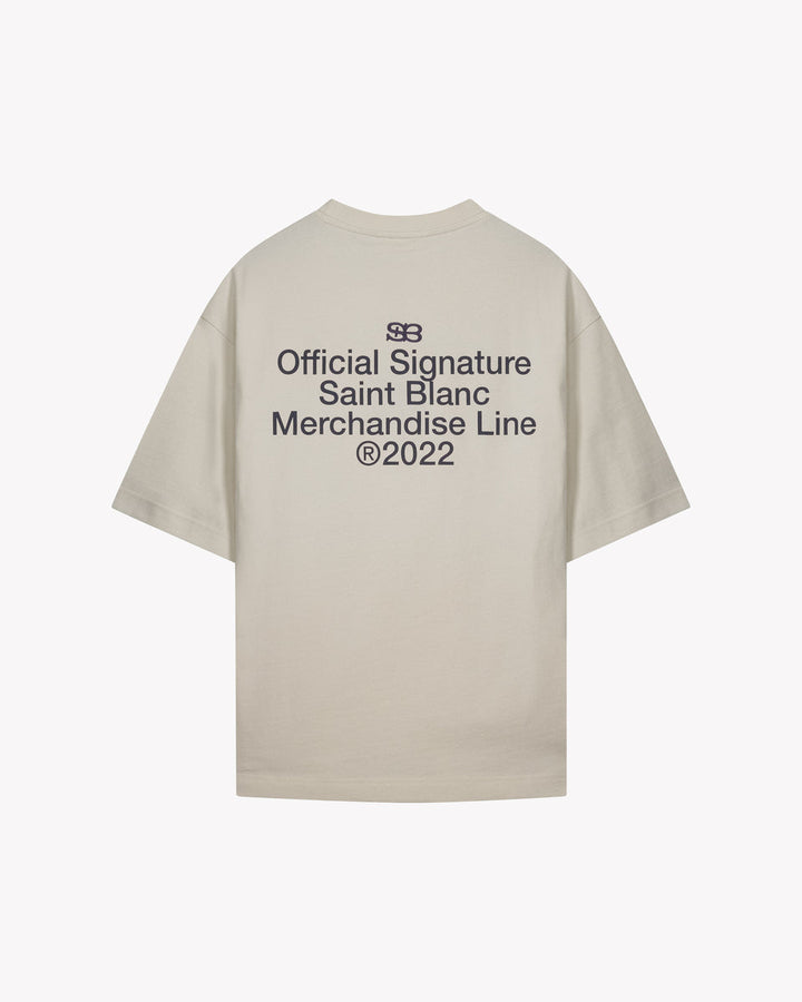 SAINT BLANC MONOGRAM T-SHIRT