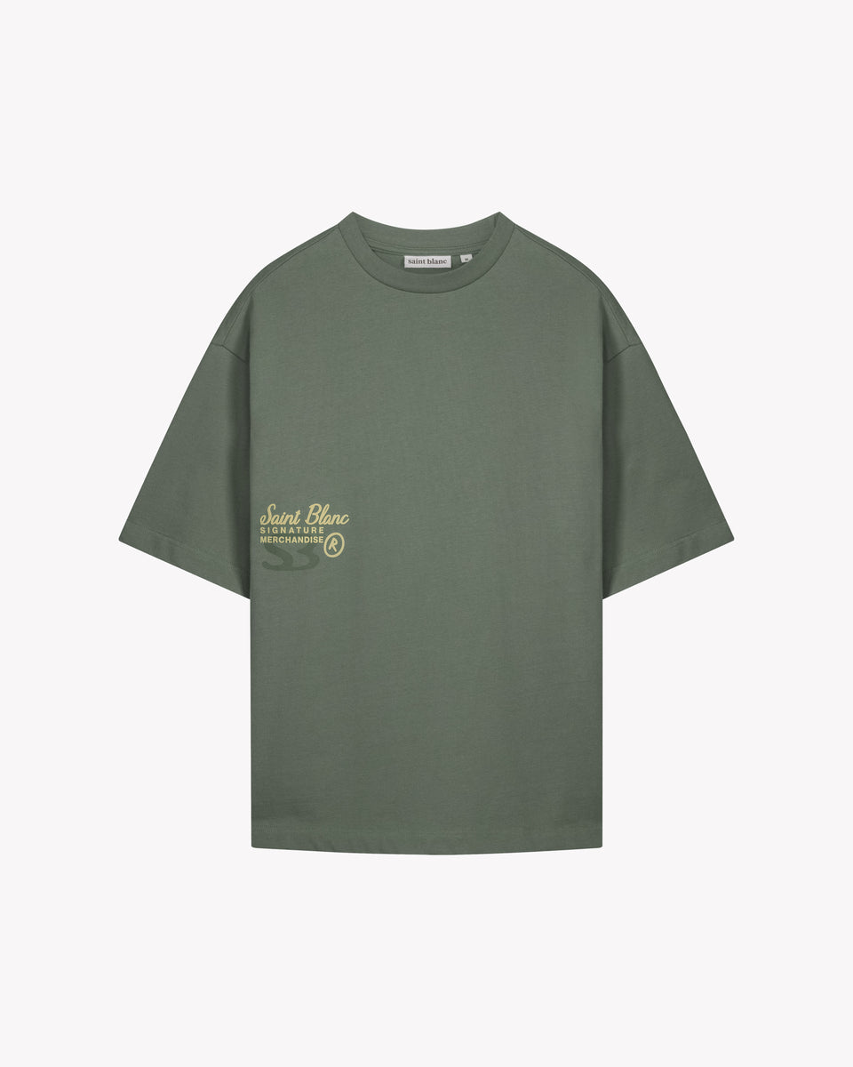 SAINT BLANC SIGNATURE T-SHIRT BEETLE