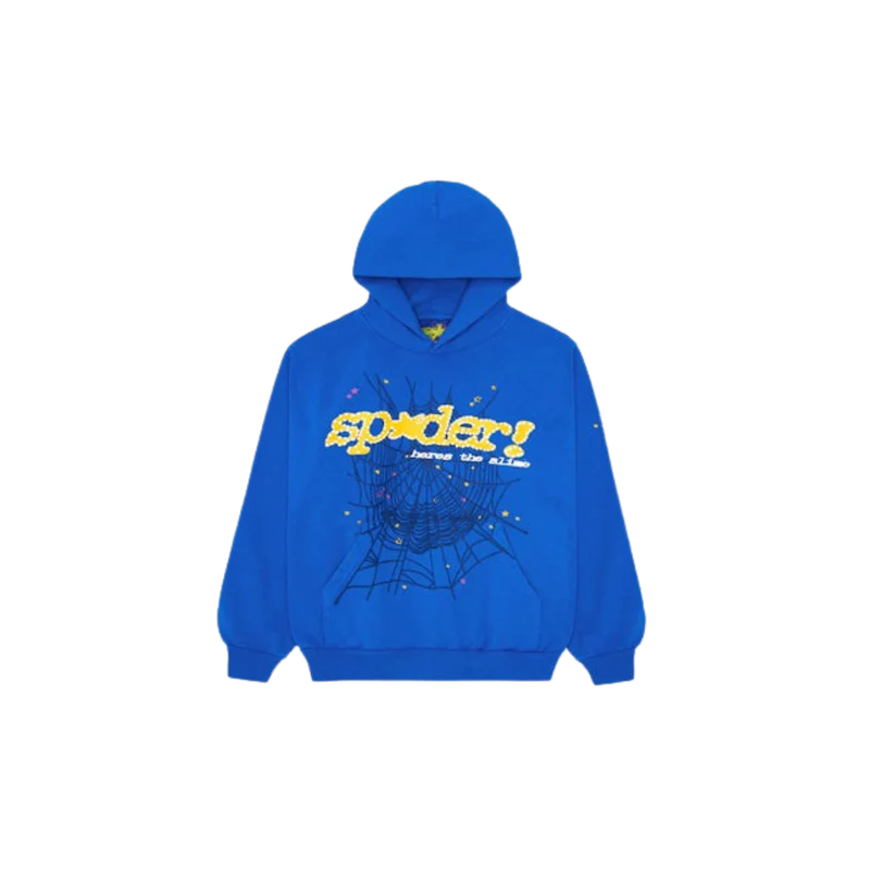 Sp5der TC Hoodie, Blue