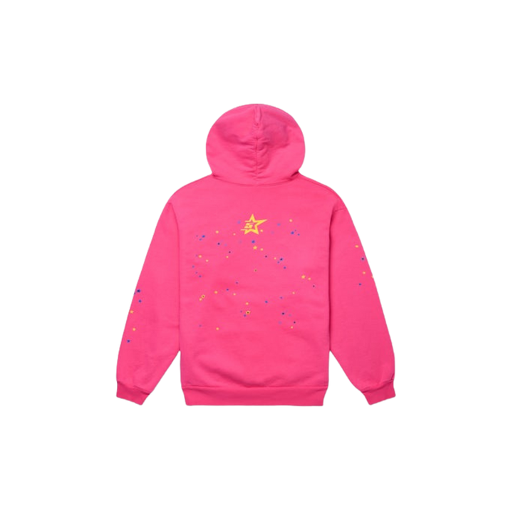 Sp5der P*nk V2 Hoodie, Pink