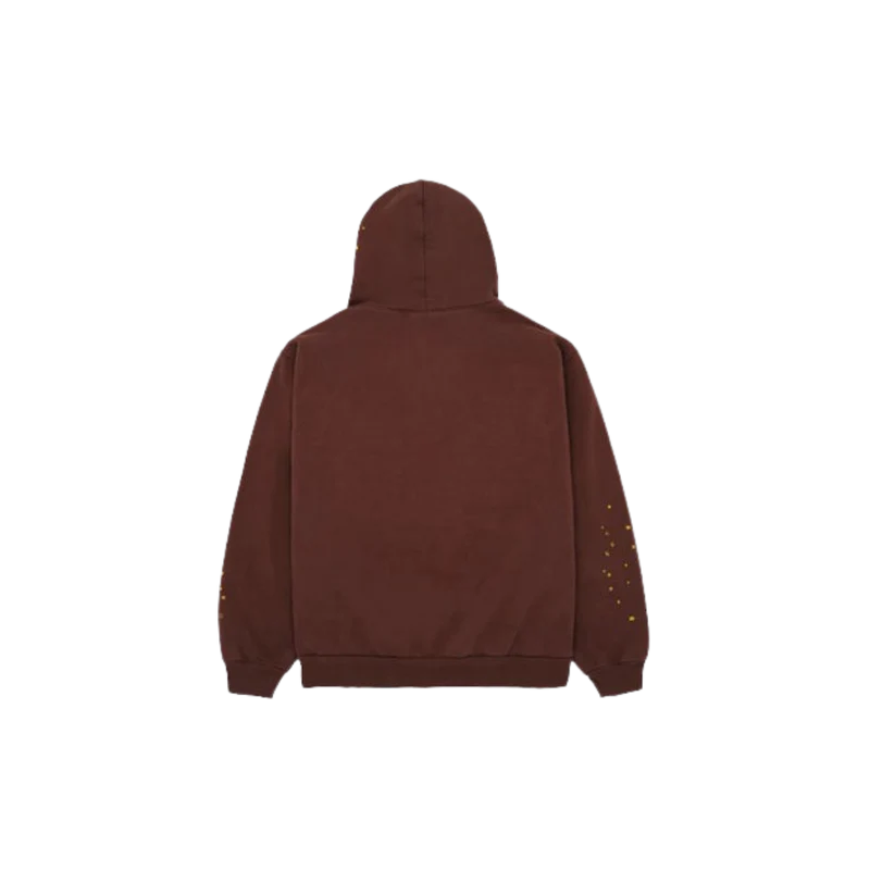 Sp5der Web Hoodie, Brown