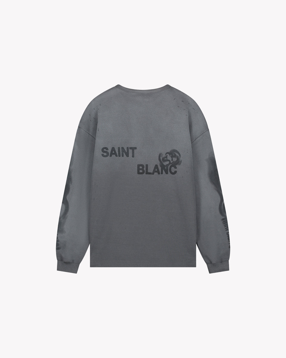 Blur Waffle Knit Long Sleeve