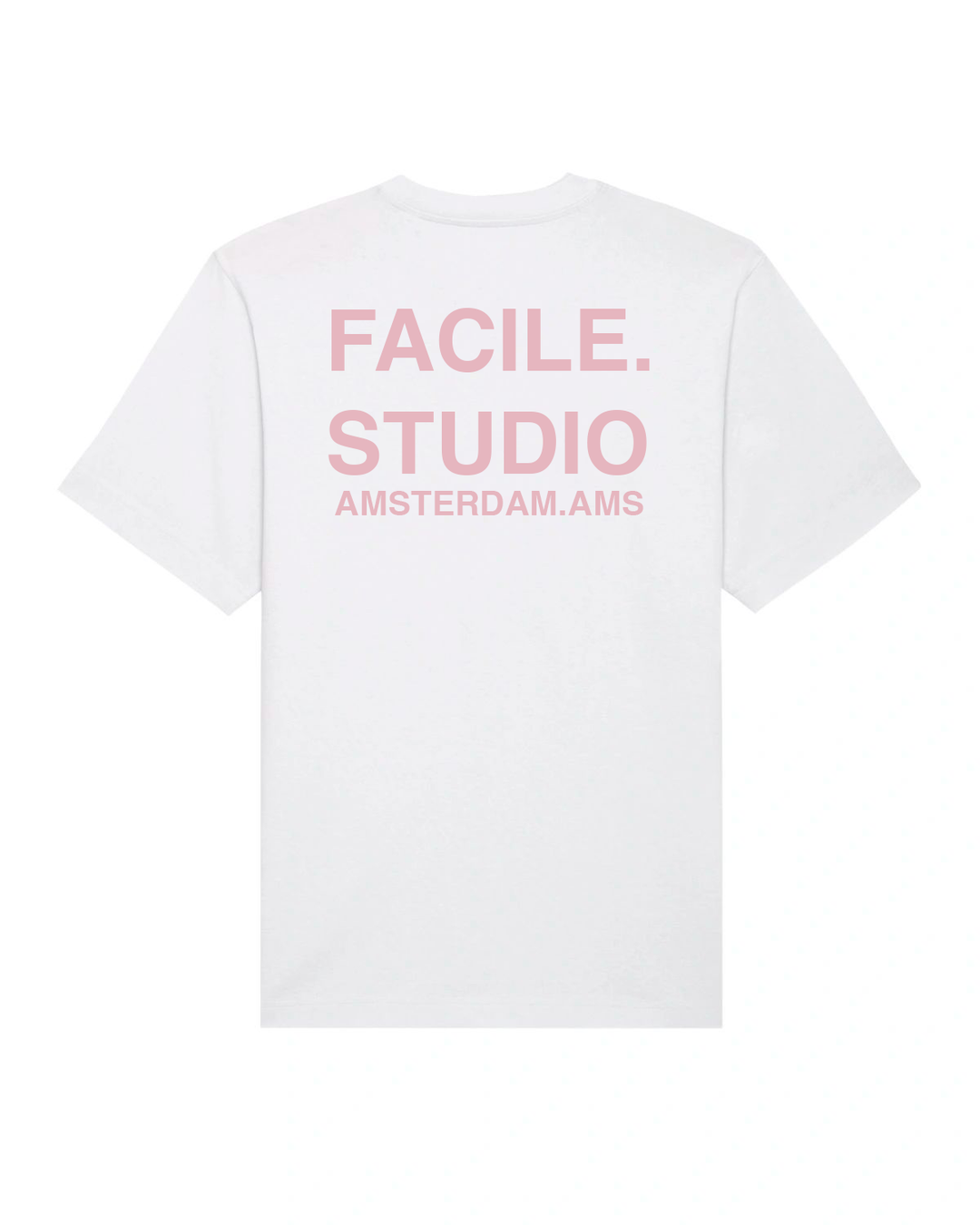 Facilestudio Tee - White Pink