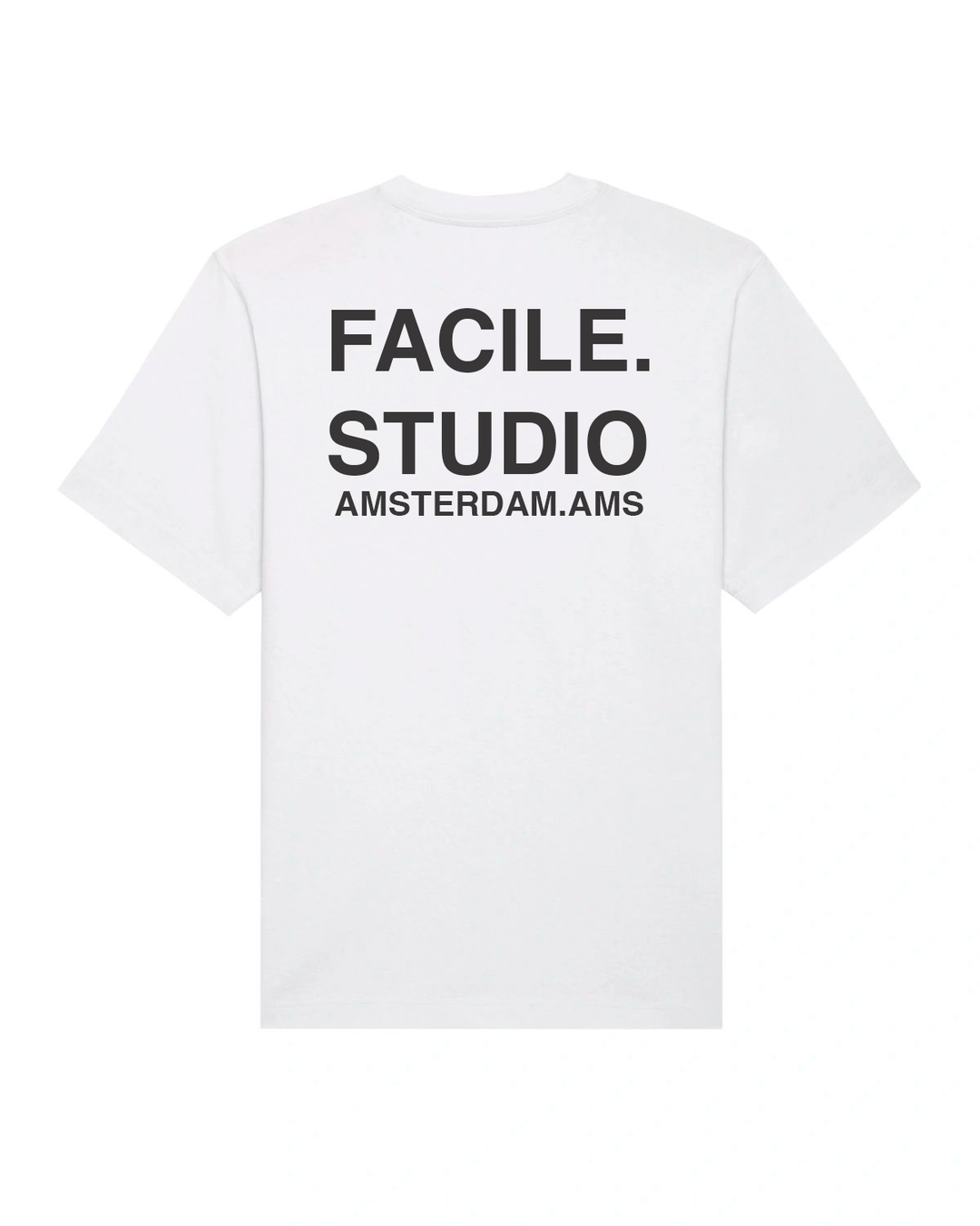 Facilestudio Tee - White Grey