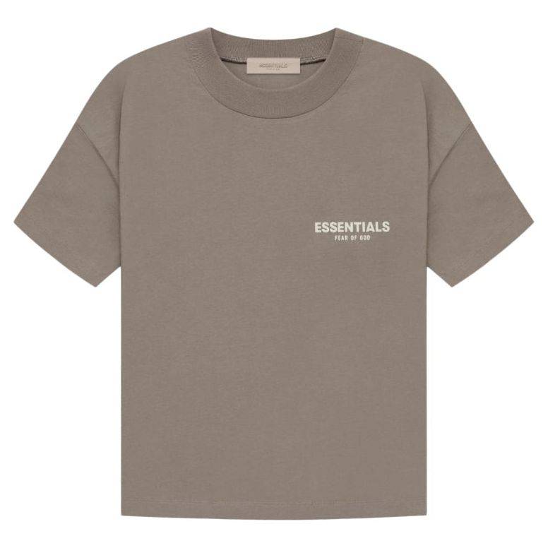 Essentials shirt dessert taupe