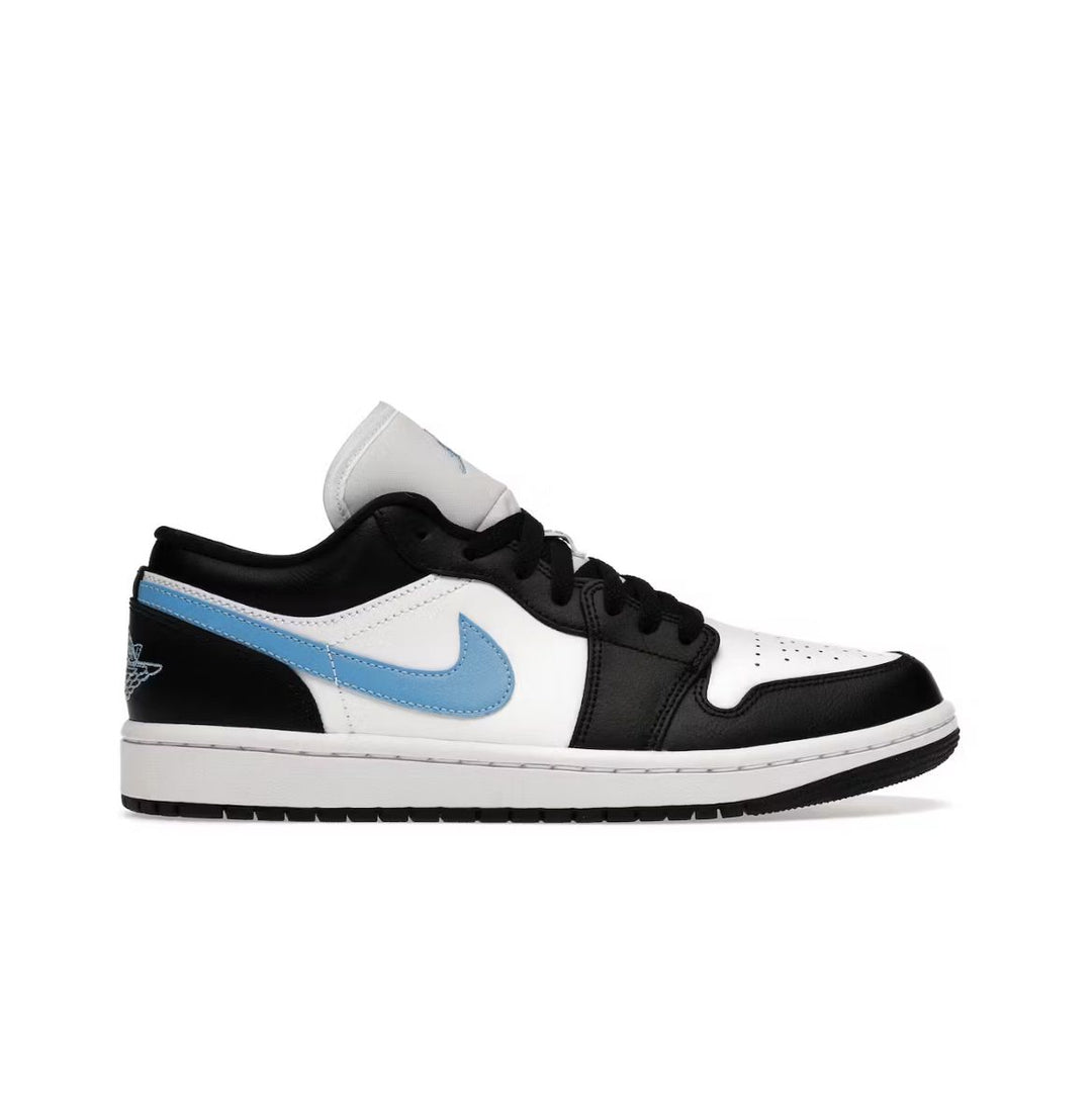 Jordan 1 Low Black University Blue White