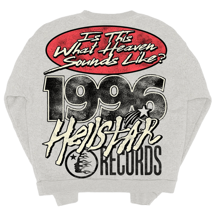 Hellstar Records Crewneck, Grey