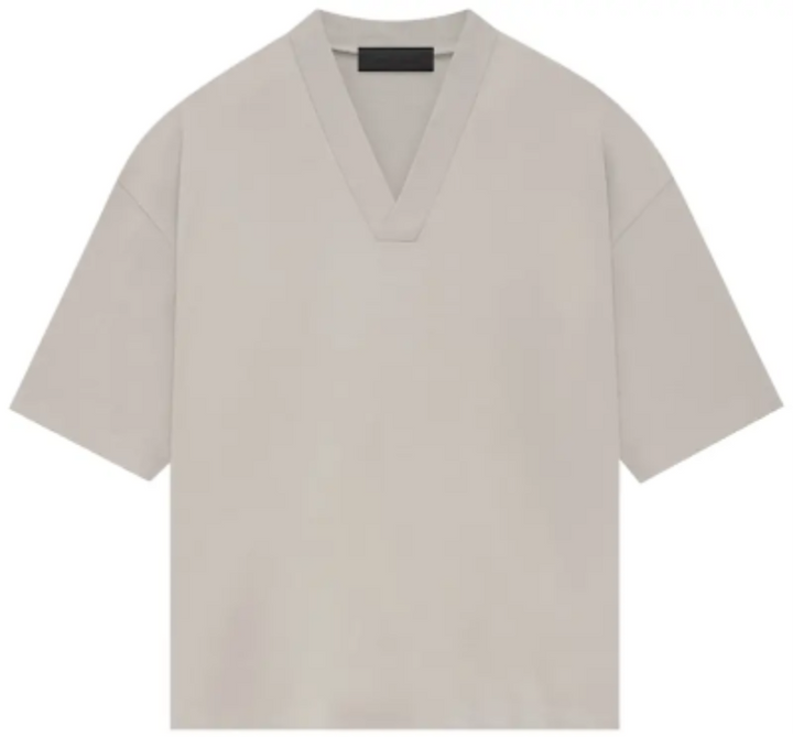 FW23 V-Neck Tee Silver Cloud