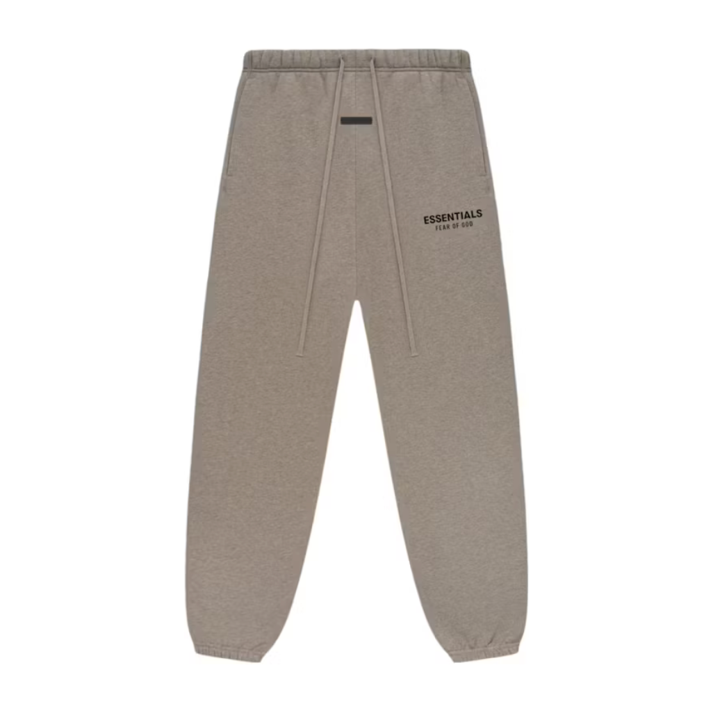 essentials fw24 heather oatmeal sweatpants