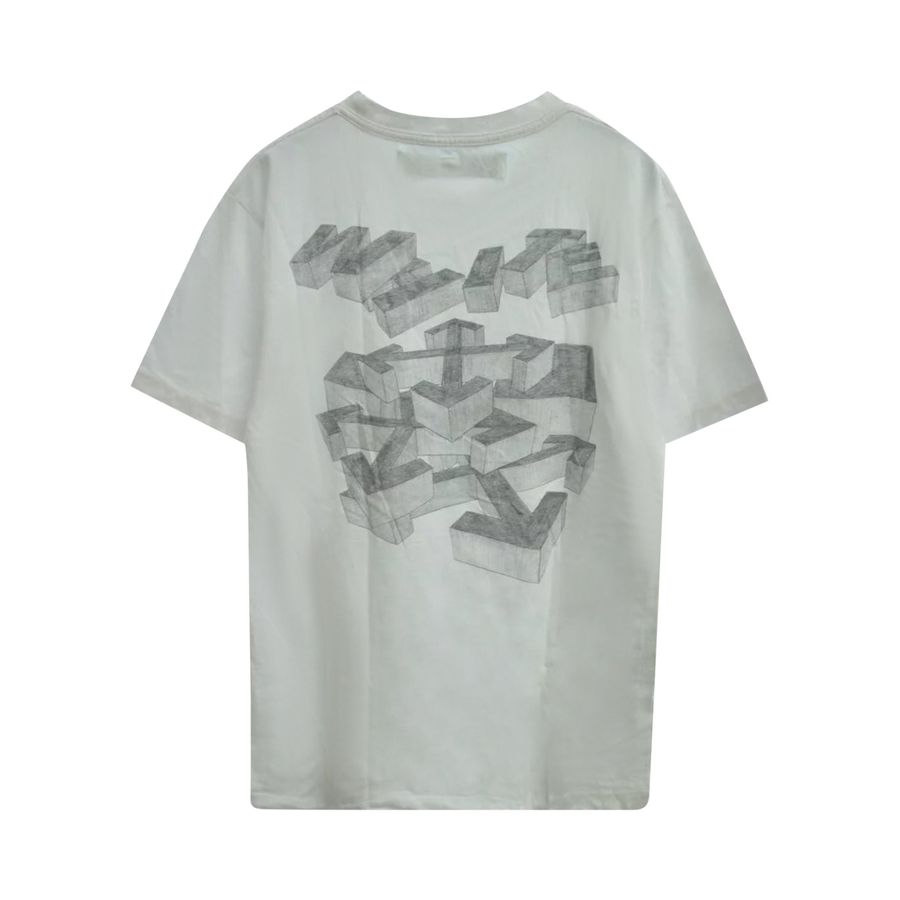 Off-White Rationalism Pencil Tee 'White'