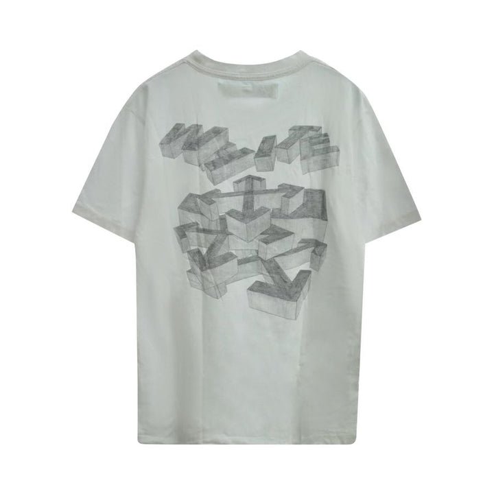 Off-White Rationalism Pencil Tee 'White'