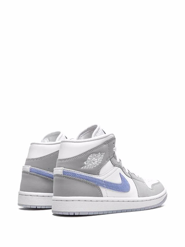 Jordan 1 Mid Wolf Grey Aluminum (Women's)