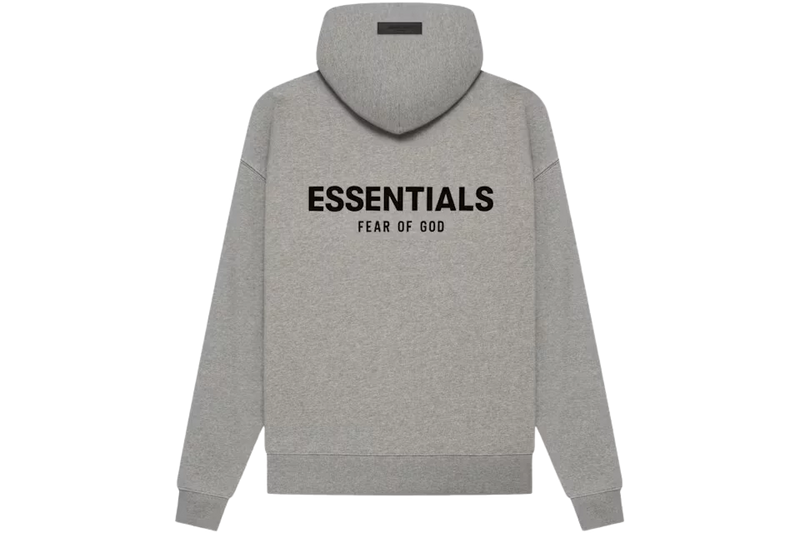 FEAR OF GOD ESSENTIALS DARK OATMEAL HOODIE