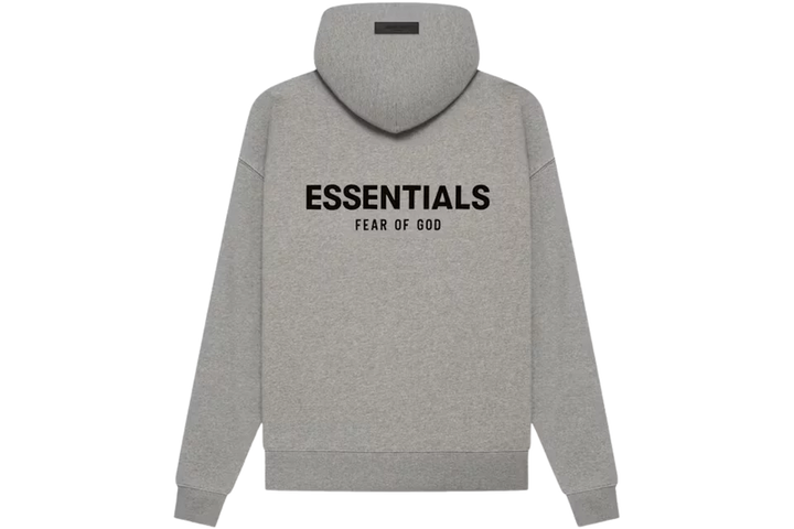 FEAR OF GOD ESSENTIALS DARK OATMEAL HOODIE