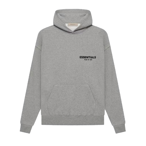 FEAR OF GOD ESSENTIALS DARK OATMEAL HOODIE