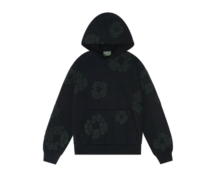 Denim Tears Hoodie Monochrome Black