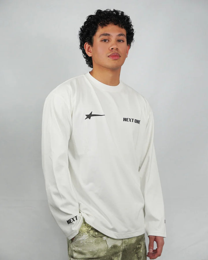 Next one longsleeve white