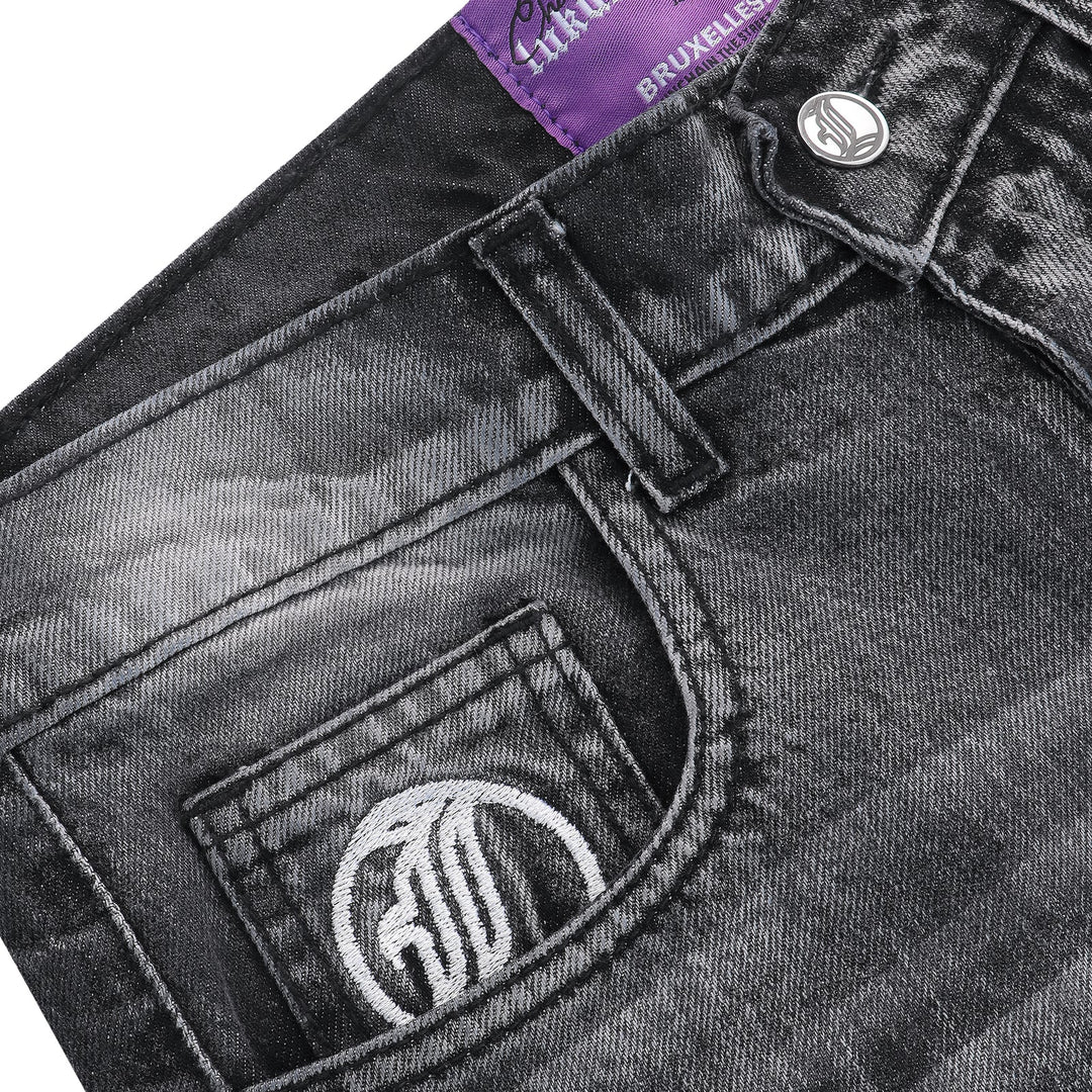 Flared Jeans Series - Grey