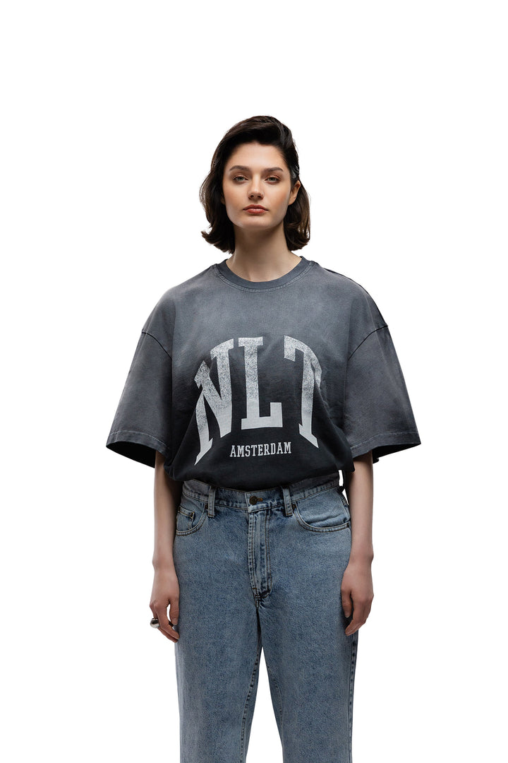 NLT Graphic Tee - Washed Black
