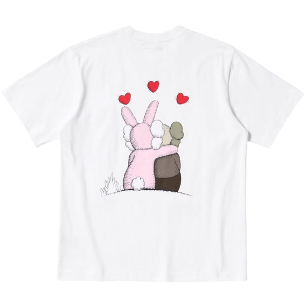 Kaws warhol tshirt white