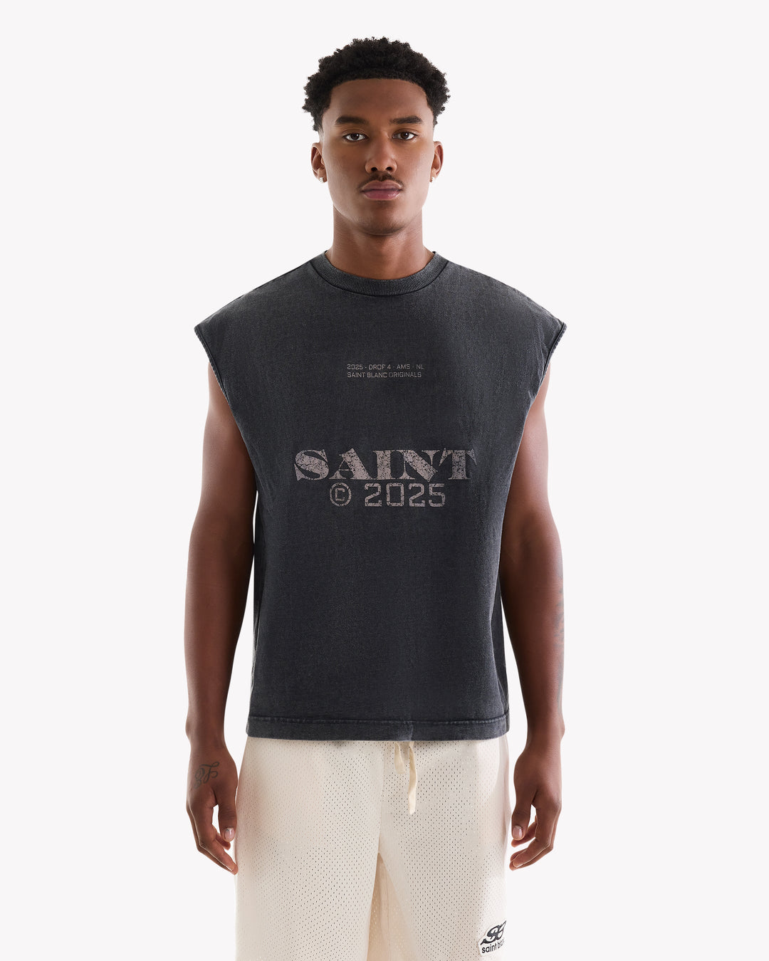 Saint Sleeveless T-Shirt