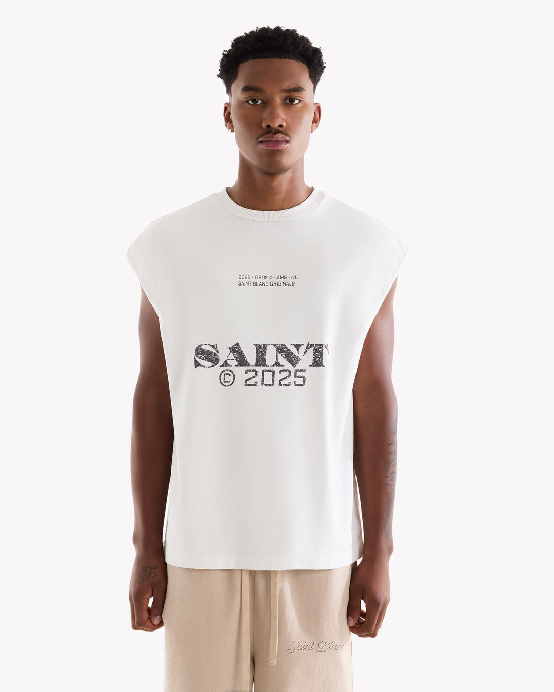 Saint Sleeveless T-Shirt
