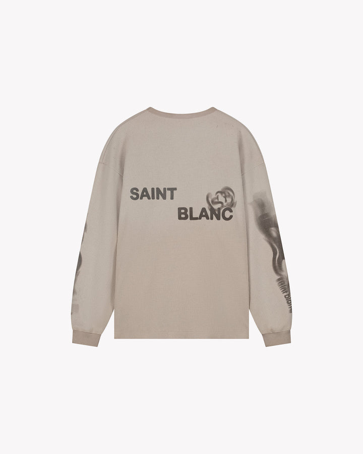 Blur Waffle Knit Long Sleeve